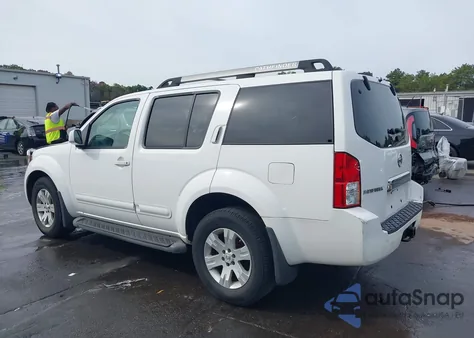 2005 Nissan Pathfinder Le из США, поврежденный, VIN 5N1AR18W35C723304